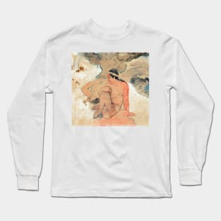 What! Are You Jealous? (1894) by Paul Gauguin Long Sleeve T-Shirt